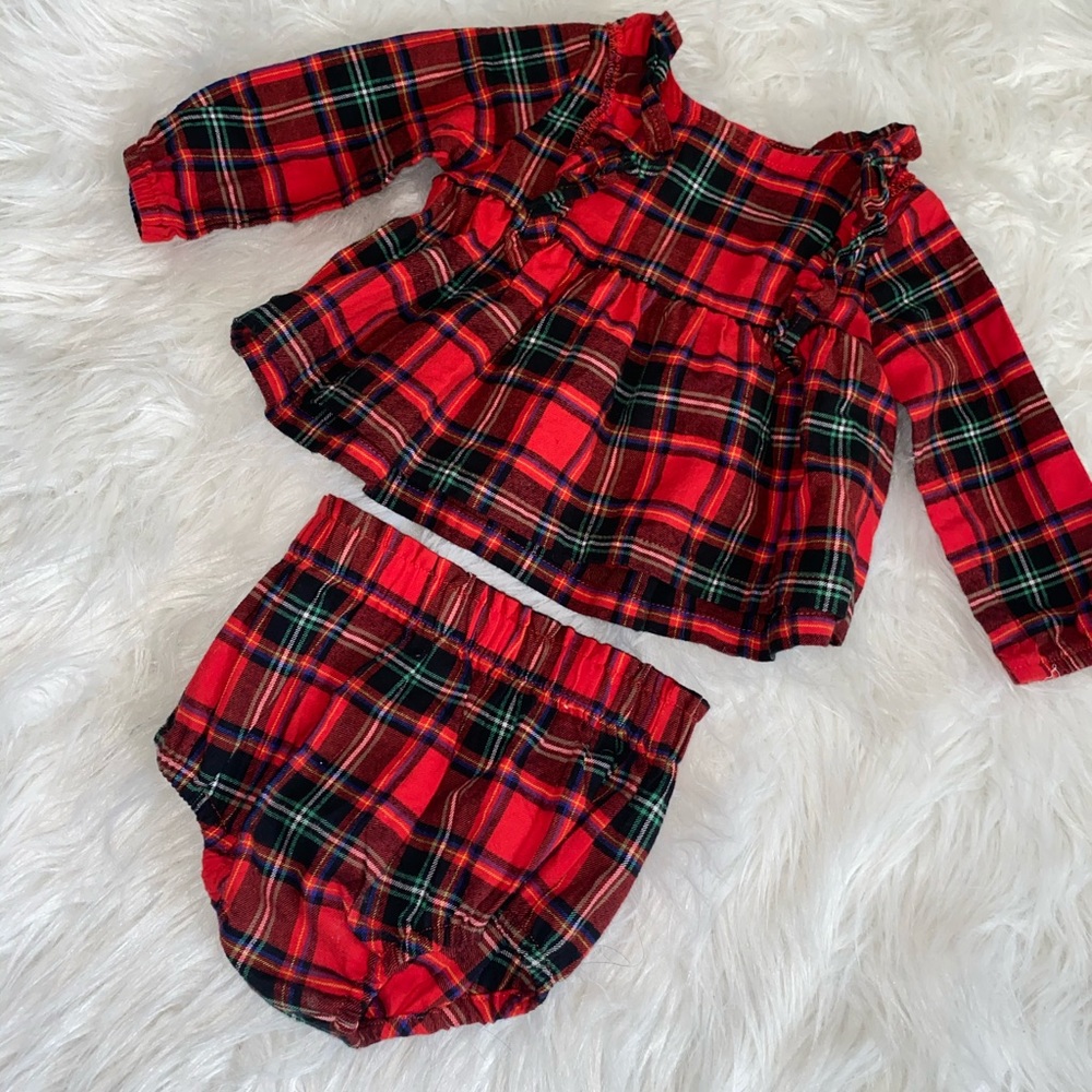 Baby Girl Christmas Outfit